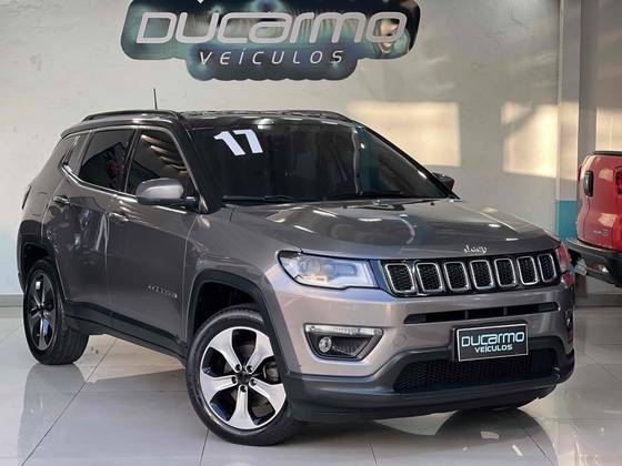 JEEP COMPASS 2.0 16V FLEX LONGITUDE AUTOMÁTICO JEEP COMPASS 2.0 16V FLEX LONGITUDE AUTOMÁTICO